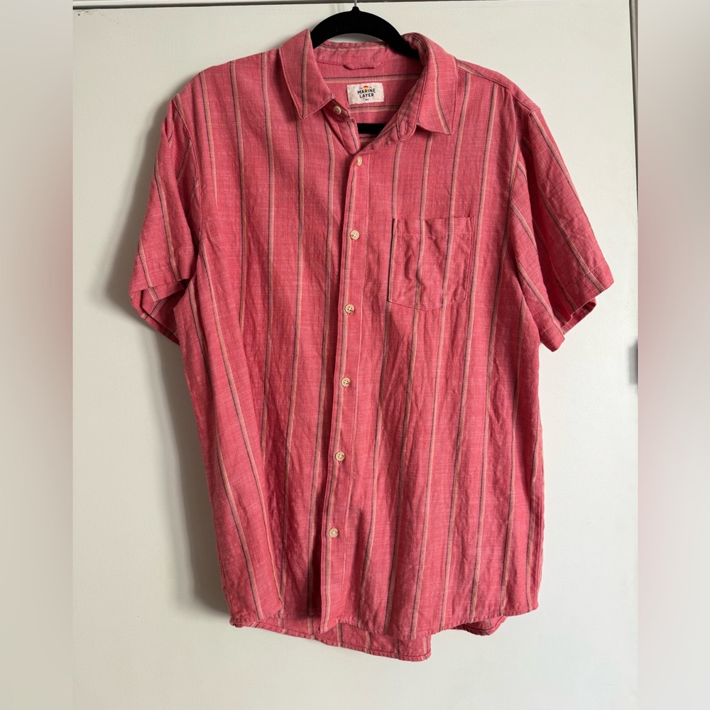 Marine Layer Button Down. Tag states it’s a M/L.